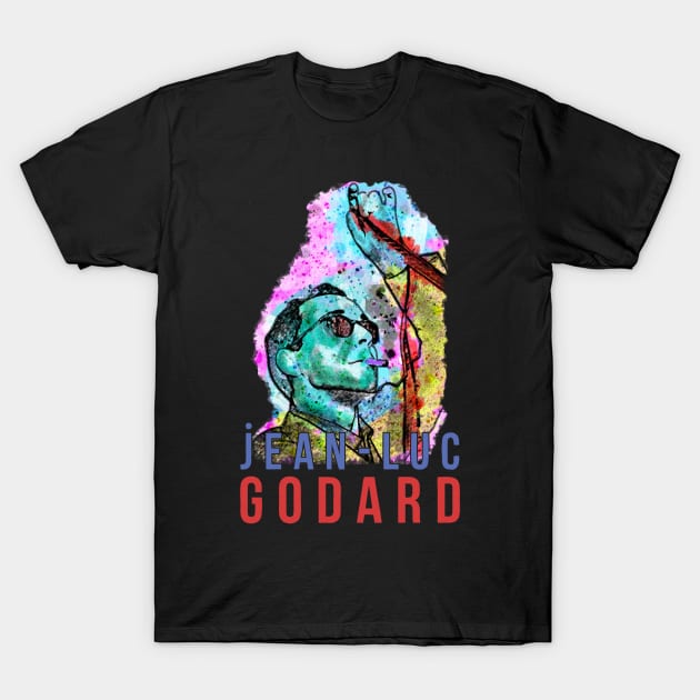 Godard Rest In Cinema T-Shirt by Exploitation-Vocation